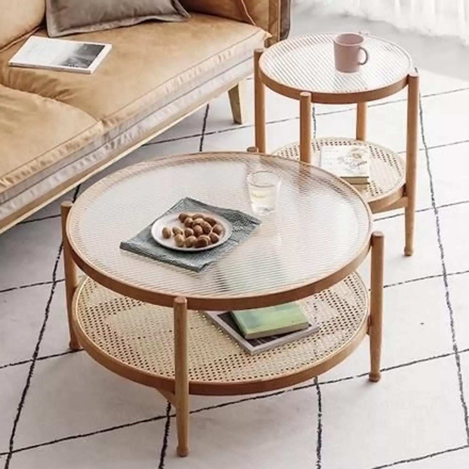 Canita overlap coffee tables  hover image