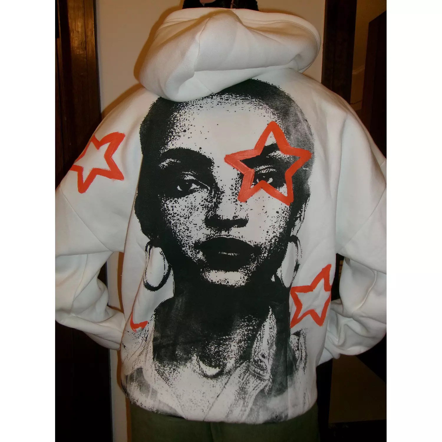 Sade orange star hoodie hover image