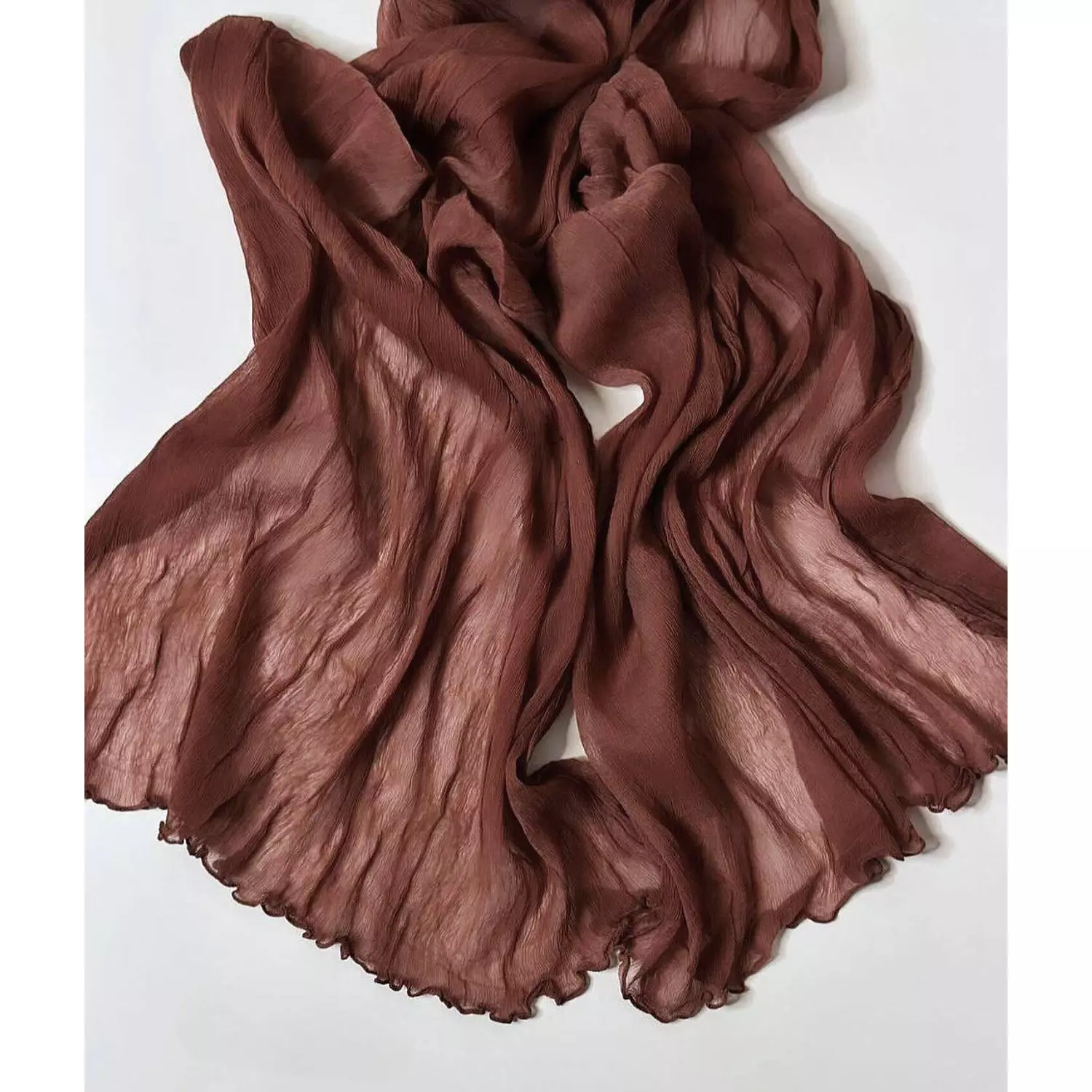 Ruffled chiffon hover image