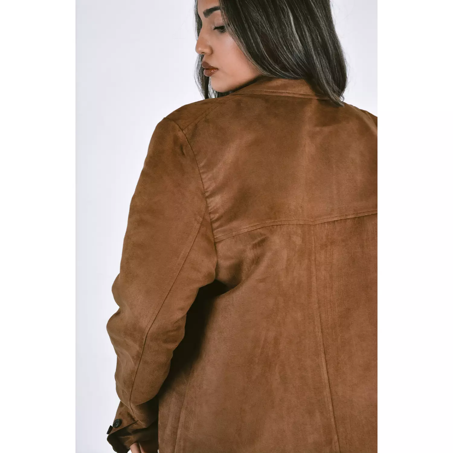 Light Brown Suede Jacket 4