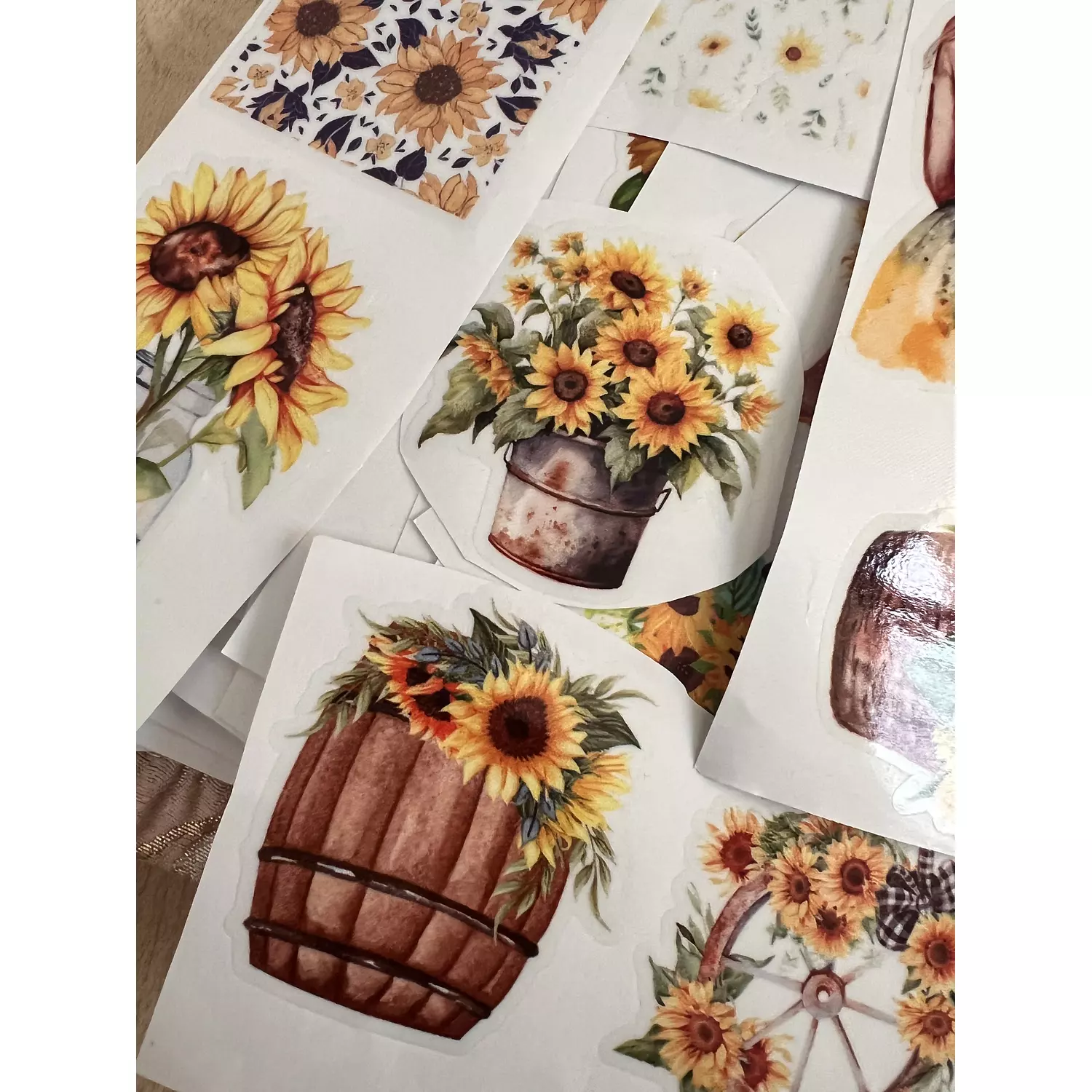 Sunflowers Pack | Transparent Stickers  hover image