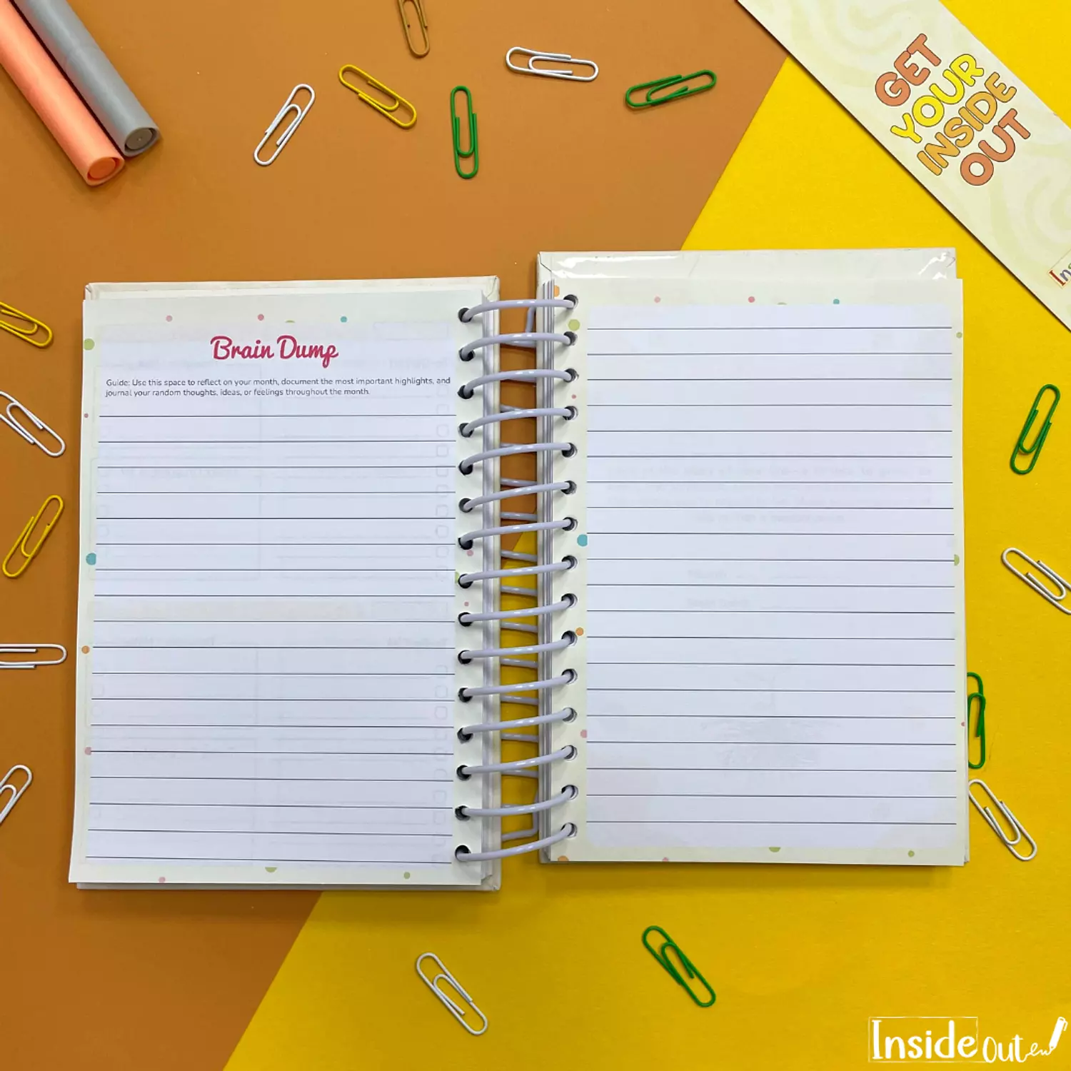 Yellow scribbles - Planner 6