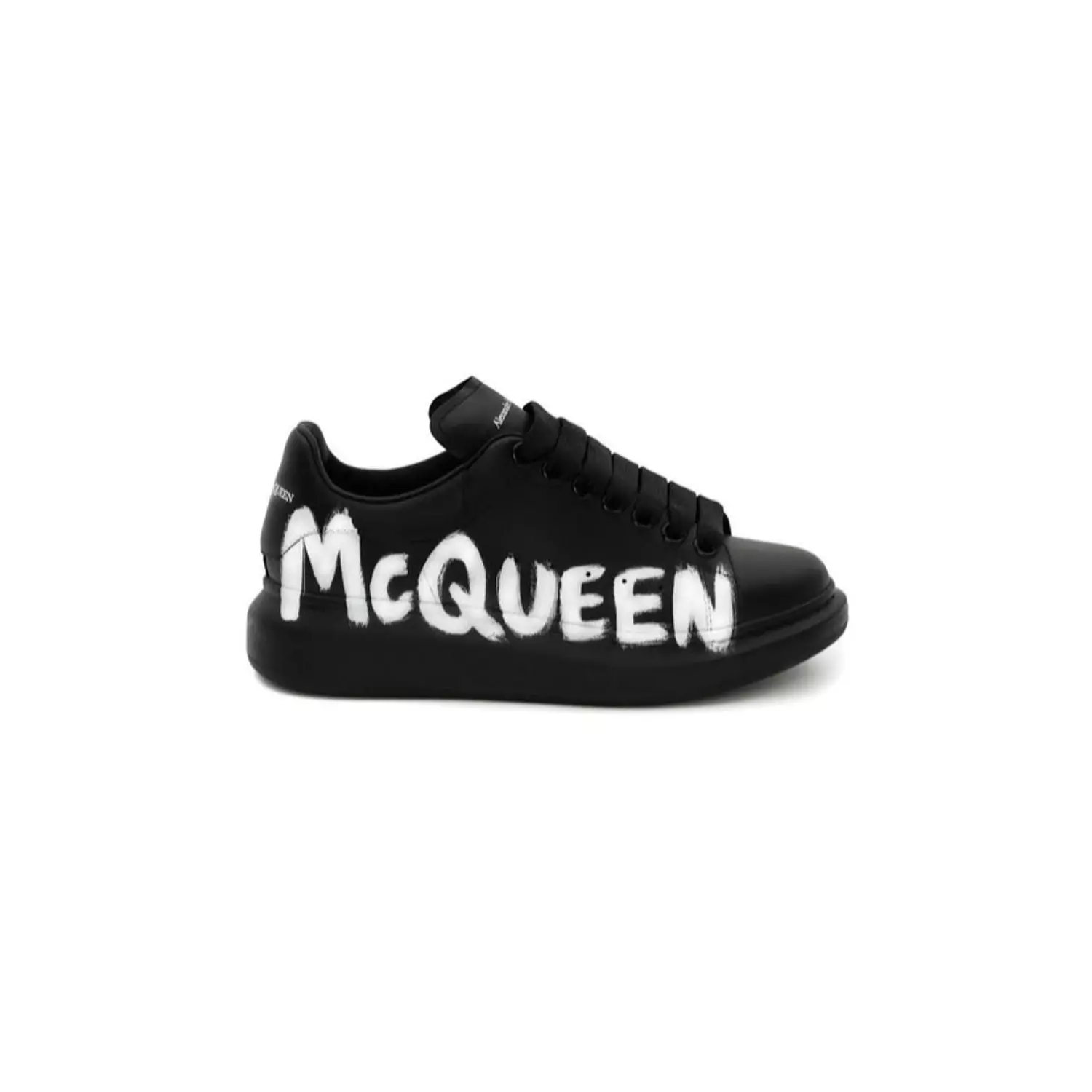 Alexander McQueen Graffiti Oversized 'Black White' hover image