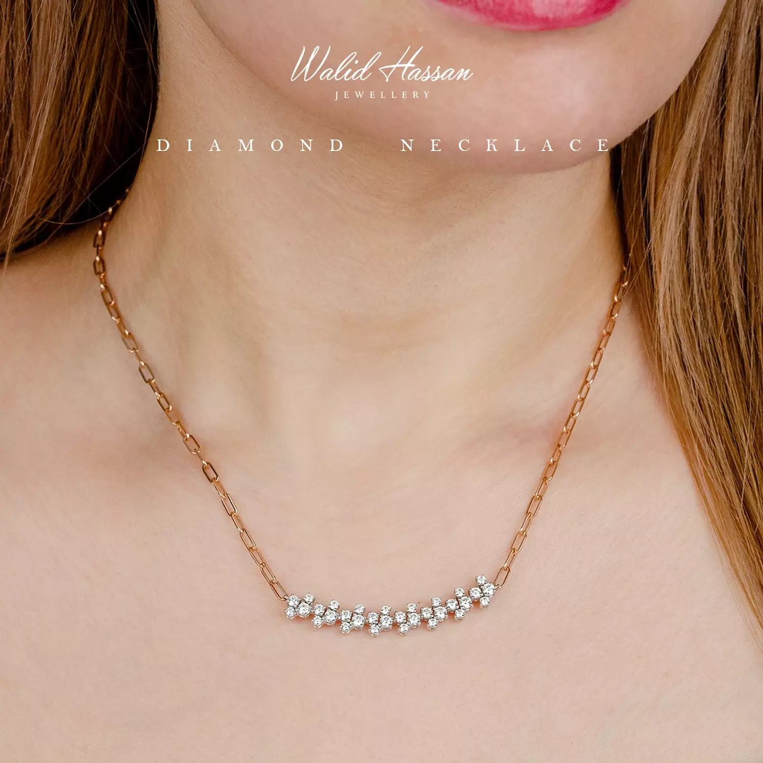 diamond necklace hover image