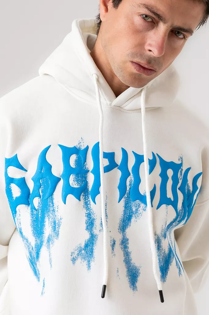 GRAFFITI FRONT PRINTED HOODIE