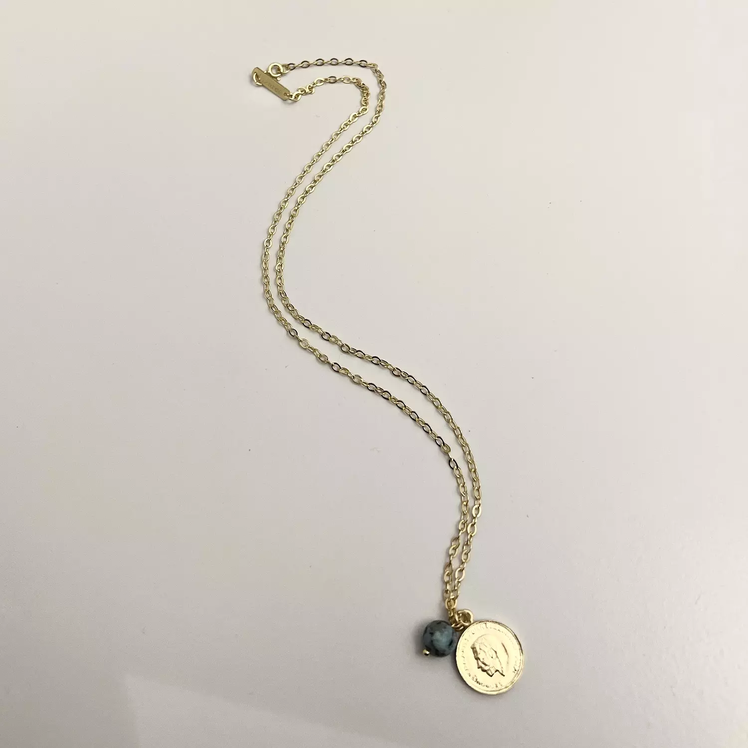 golden earth necklace  hover image