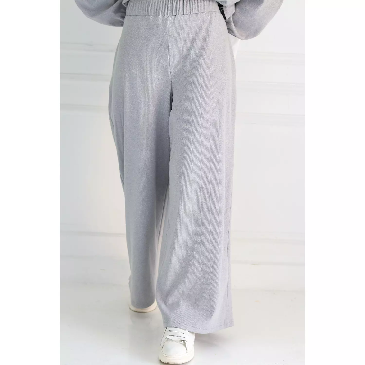 Light Grey Set Tunic & Pants 14