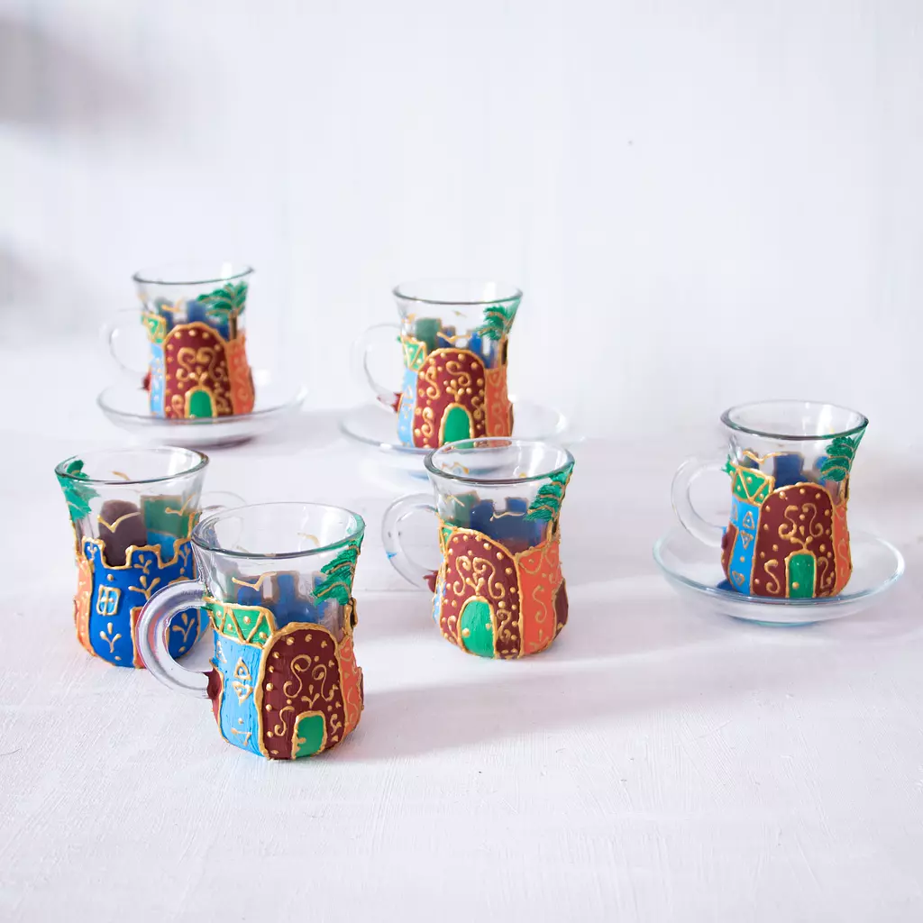 Nubian Houses Serenity Glass Set