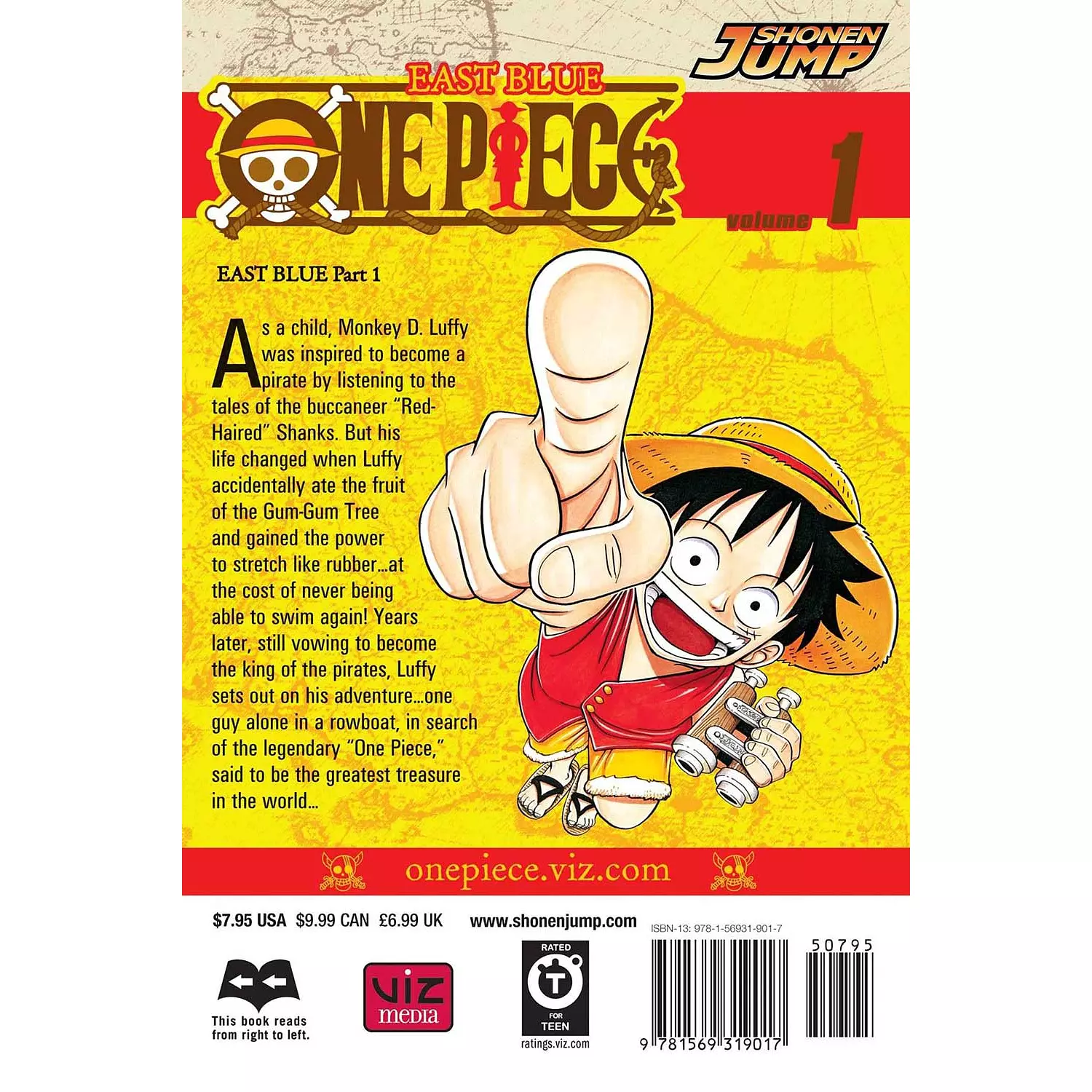 One Piece, Vol. 1 (1) 1