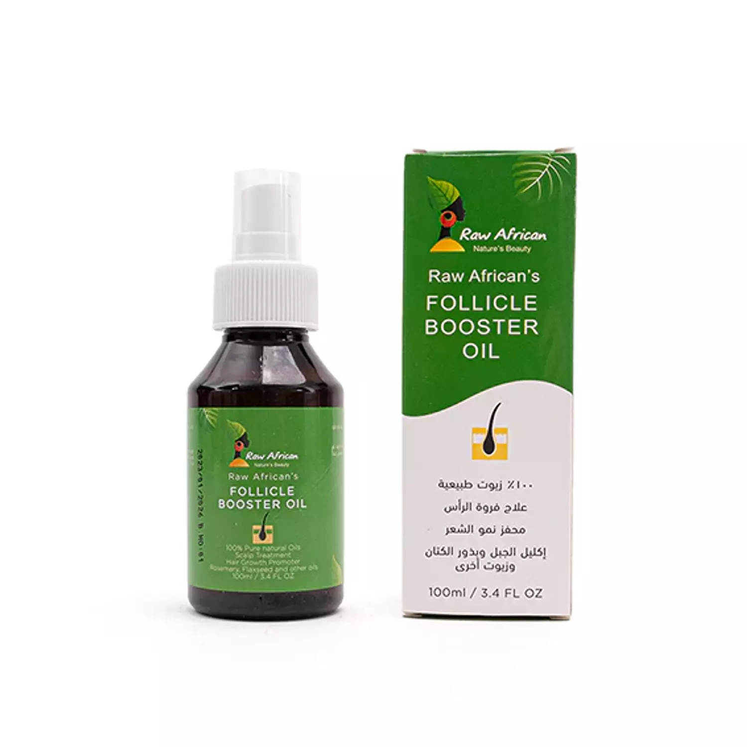 Raw African Hair Follicle Booster Oil hover image