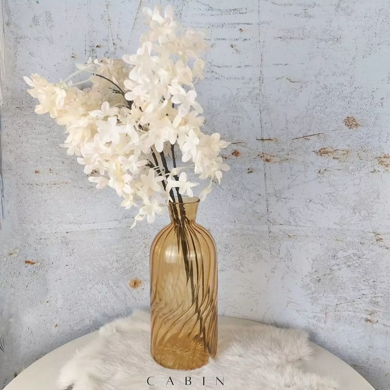 Handmade Pyrex Vase hover image