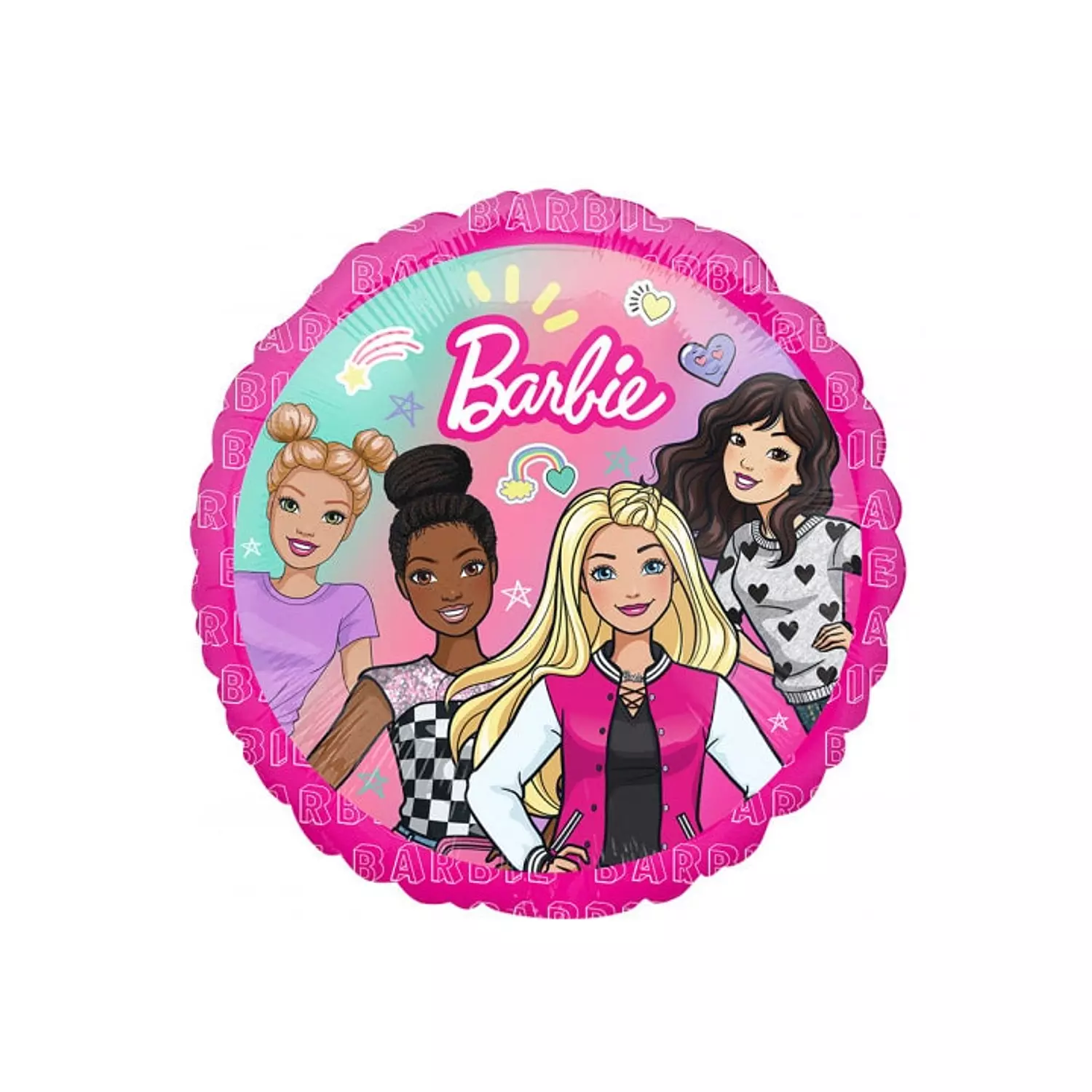 Barbie Round Balloon hover image