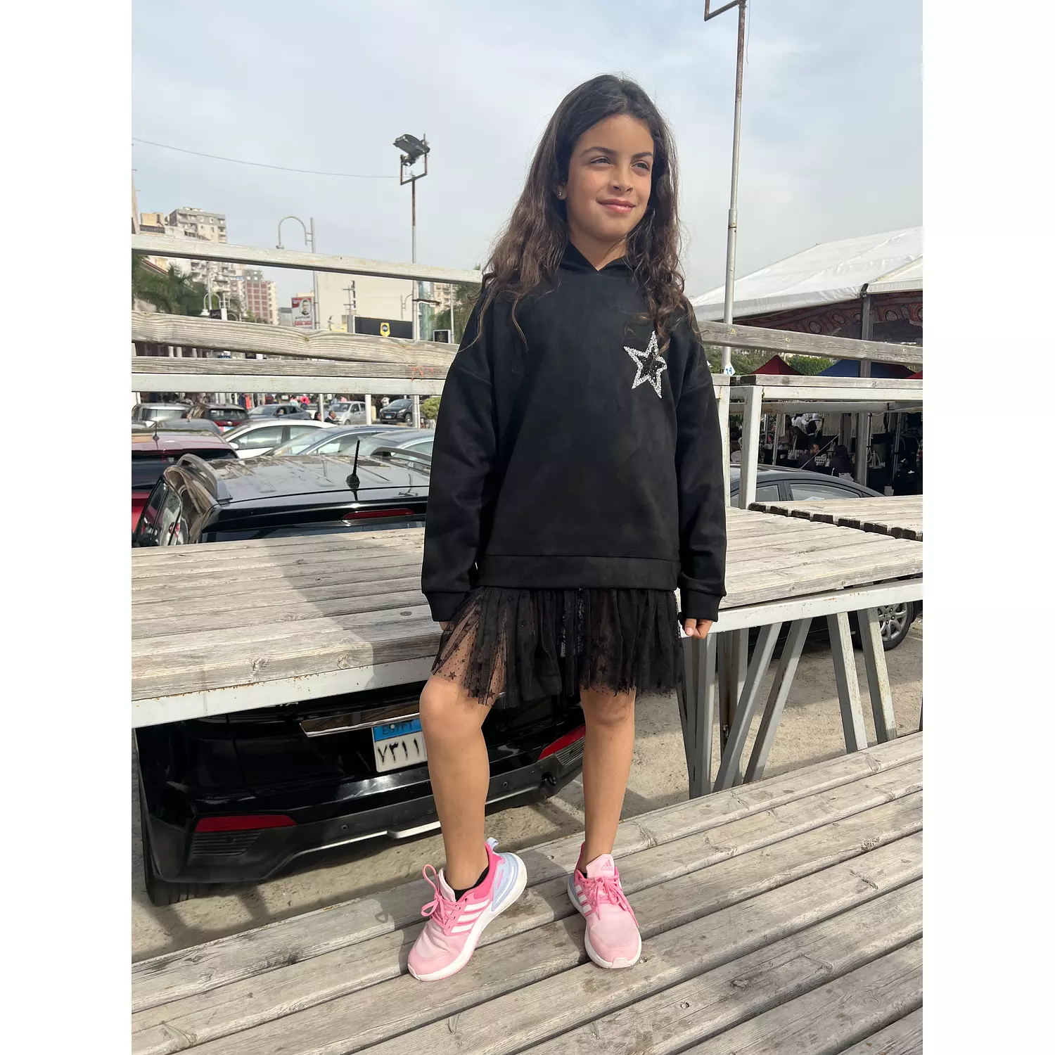 You’re a star sweatshirt dress hover image