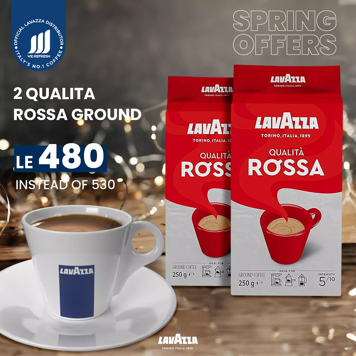 Lavazza spring offers  hover image