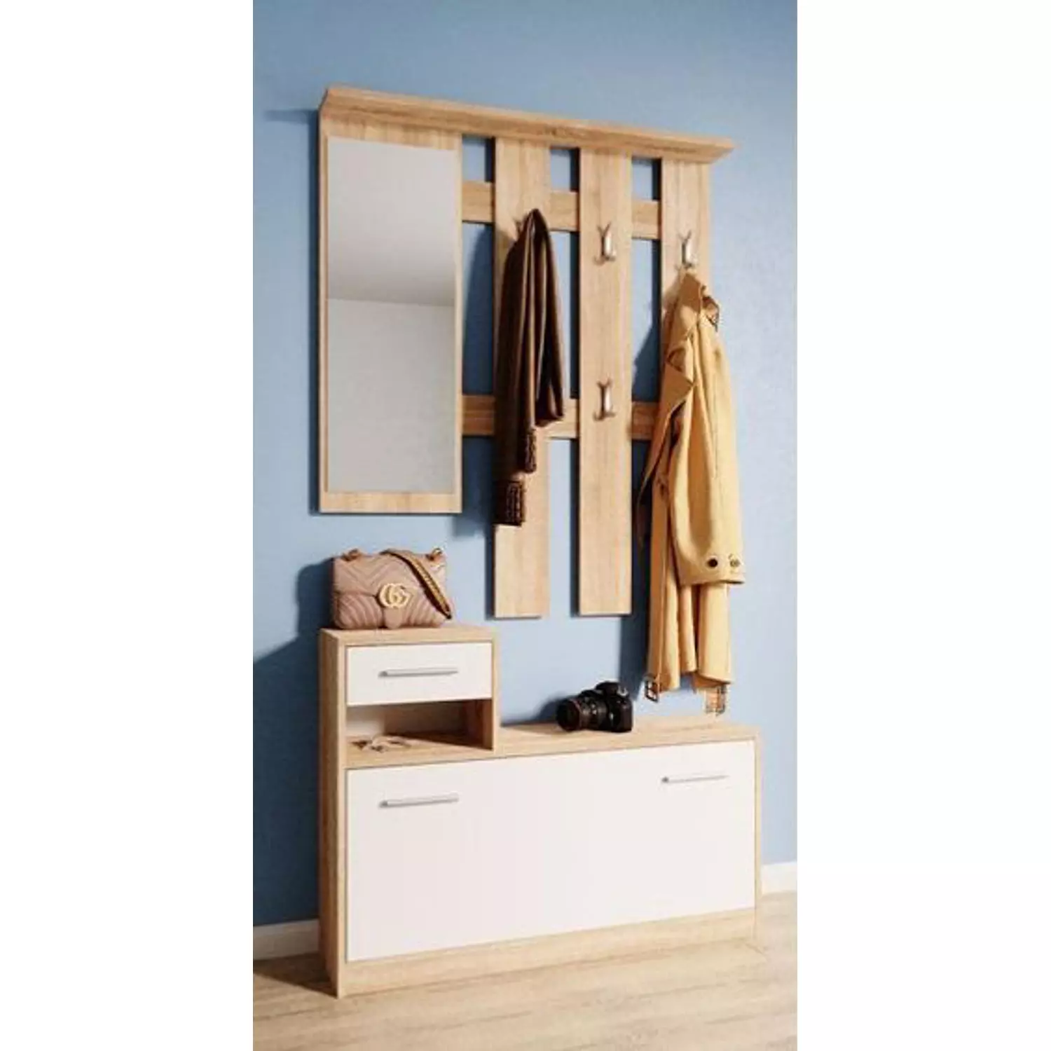 Banquette Shoe Storage 90x30x190 cm - Artco.sho071 4