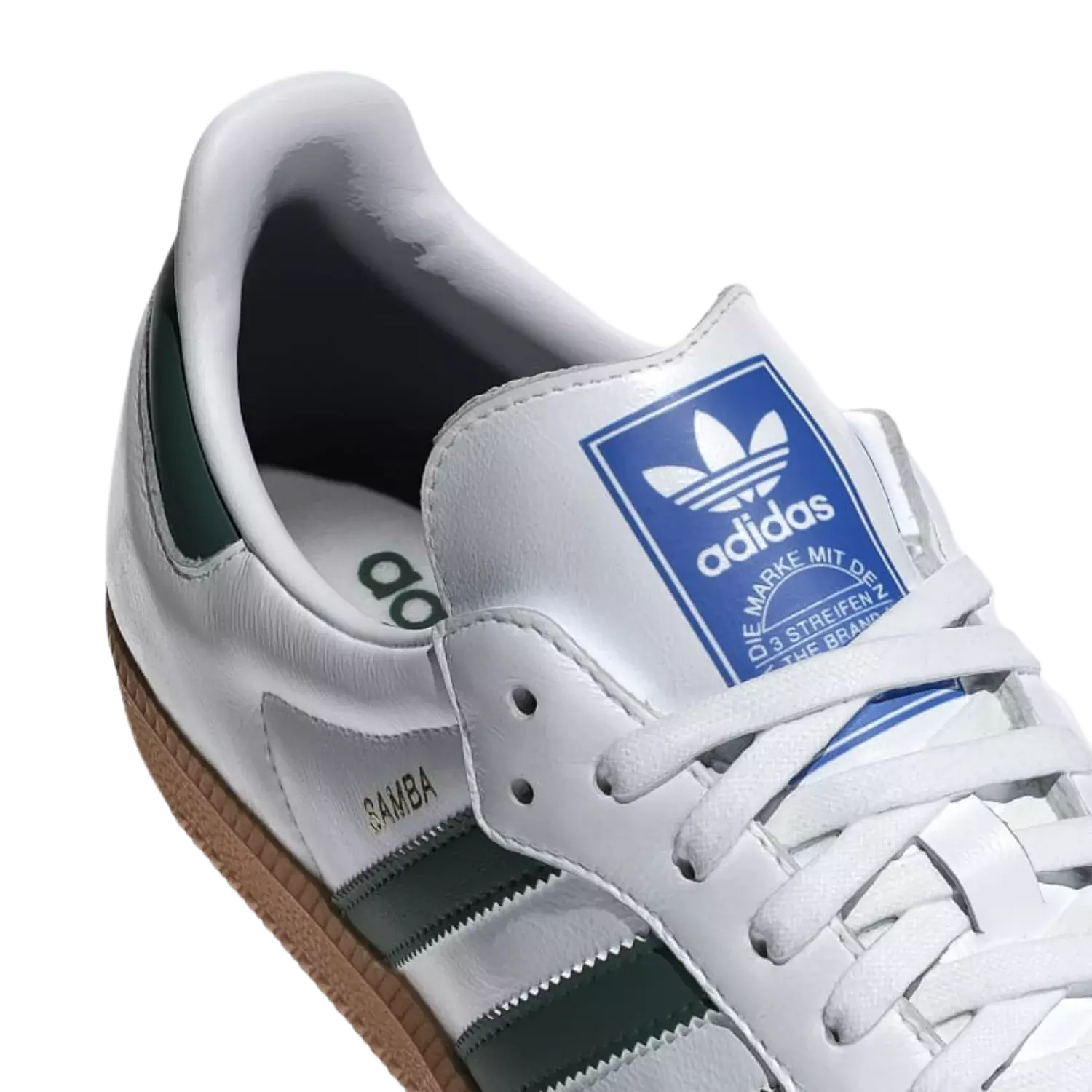 Adidas Samba White Green Gum 2