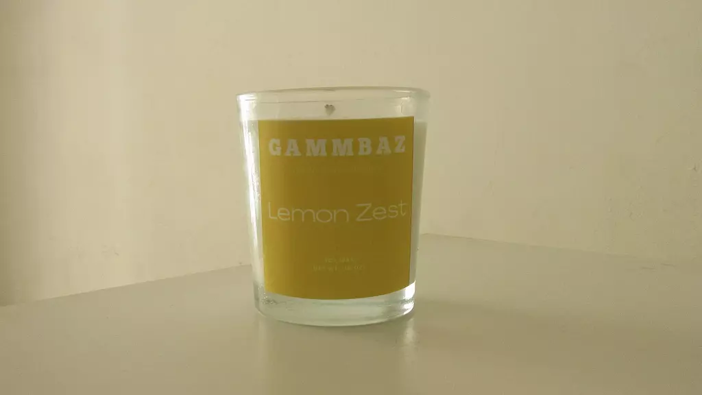 Lemon Zest clear glass