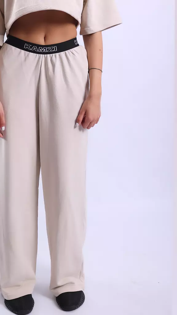  Kamzi beige summer pants           