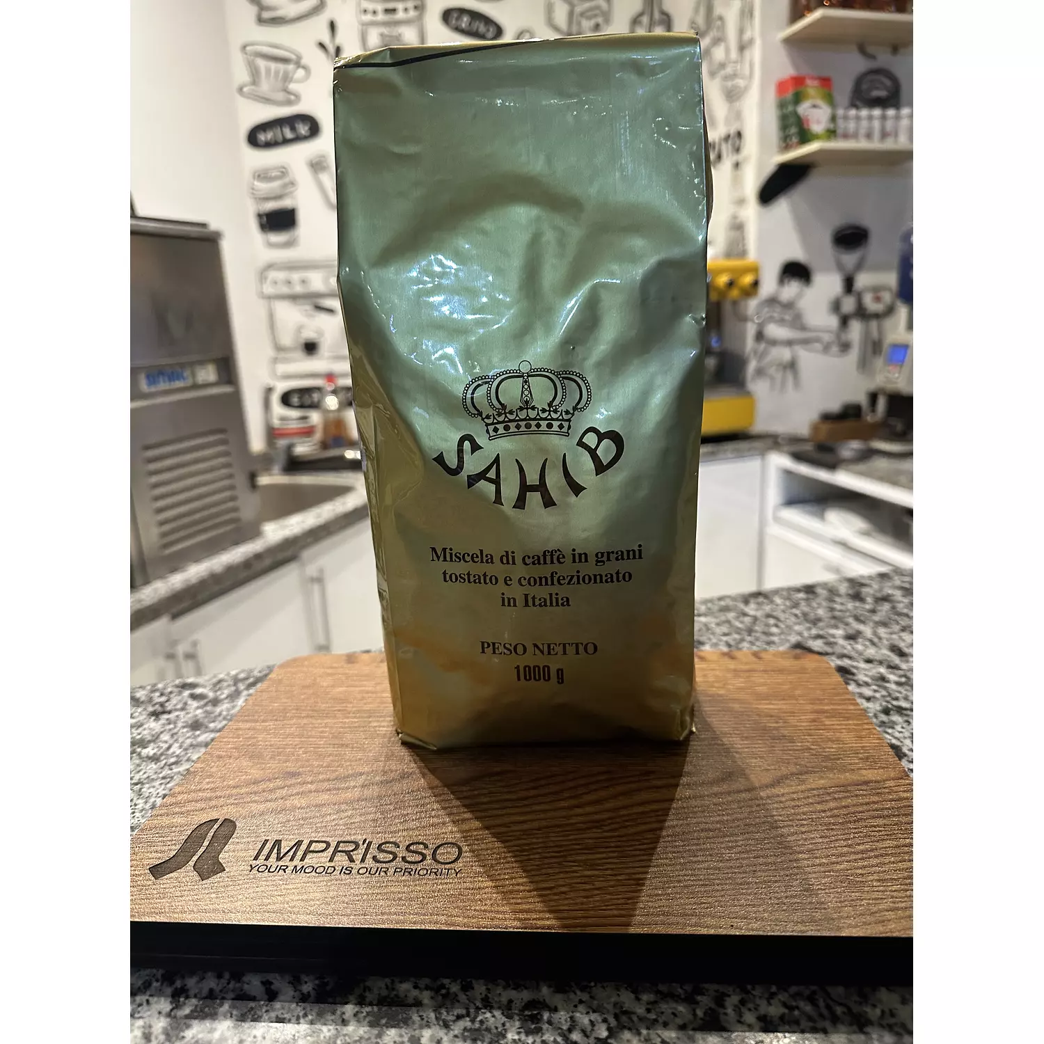 Sahib Miscela Di Cafe Colombian Blend ( 70% Arabica ) whole beans 1