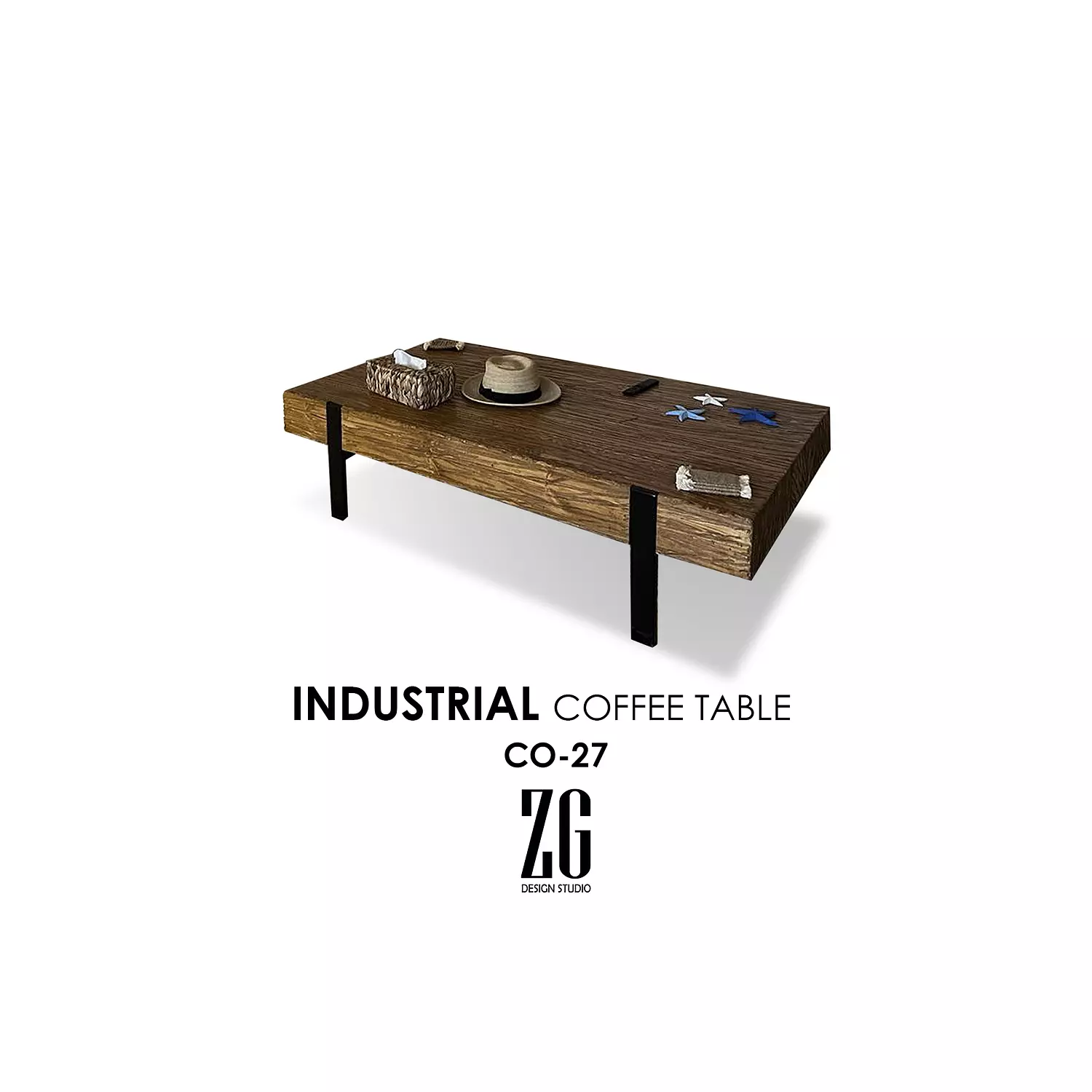 INDUSTRIAL COFFEE TABLE  hover image