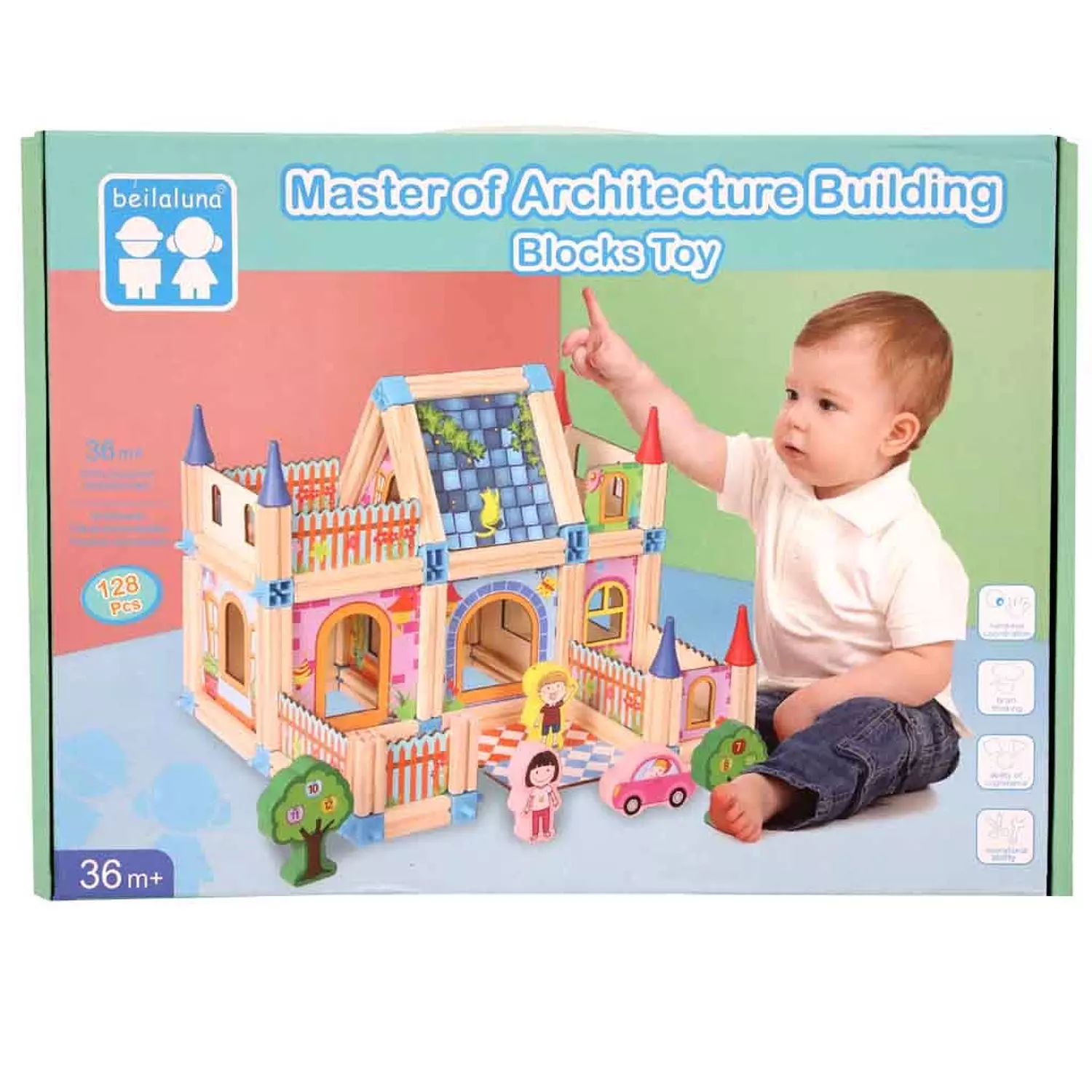 Master of Architecture Building Blocks Toy 2