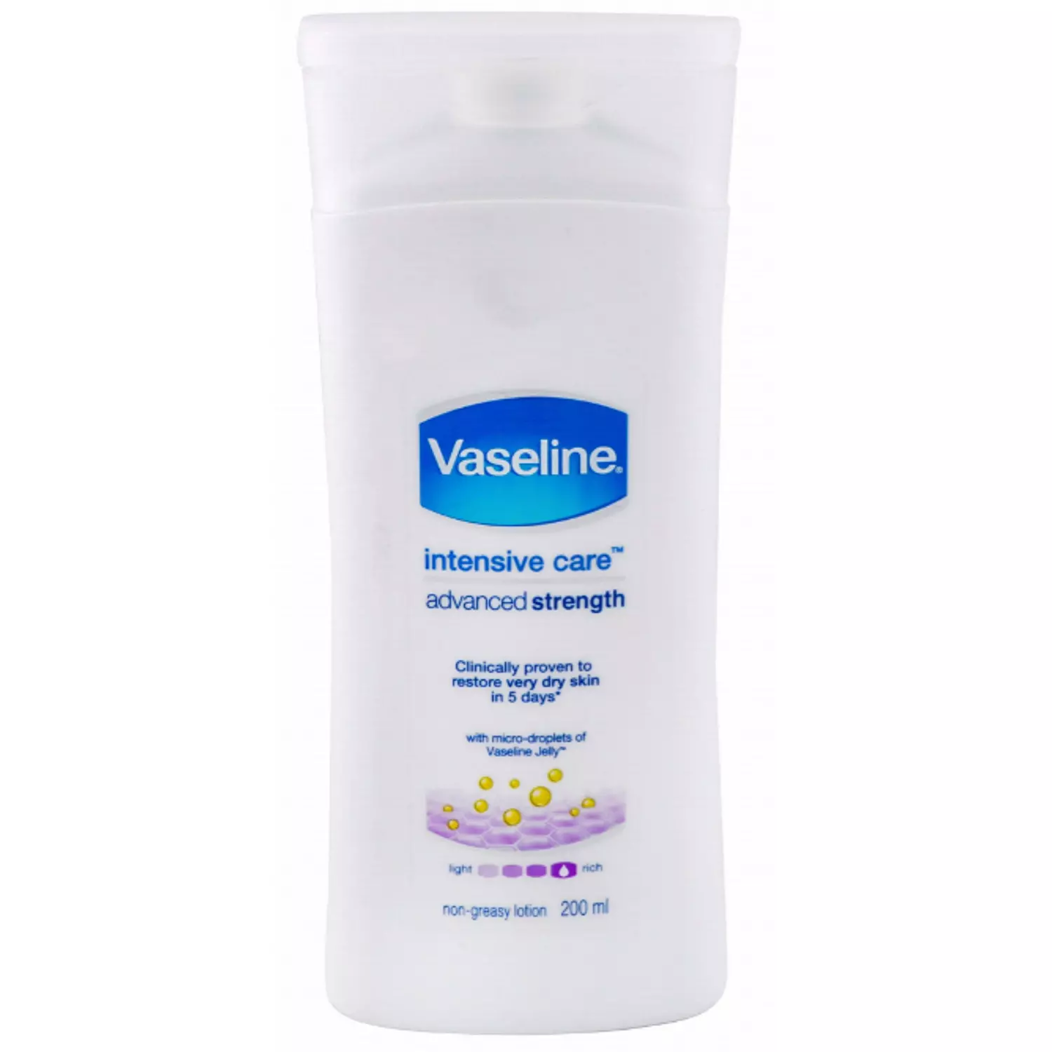 VASELINE ADVANCED STRENGTH LOTION 200ML hover image