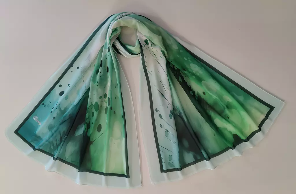 Scarf-Blessings-New-GREEN SPLASH