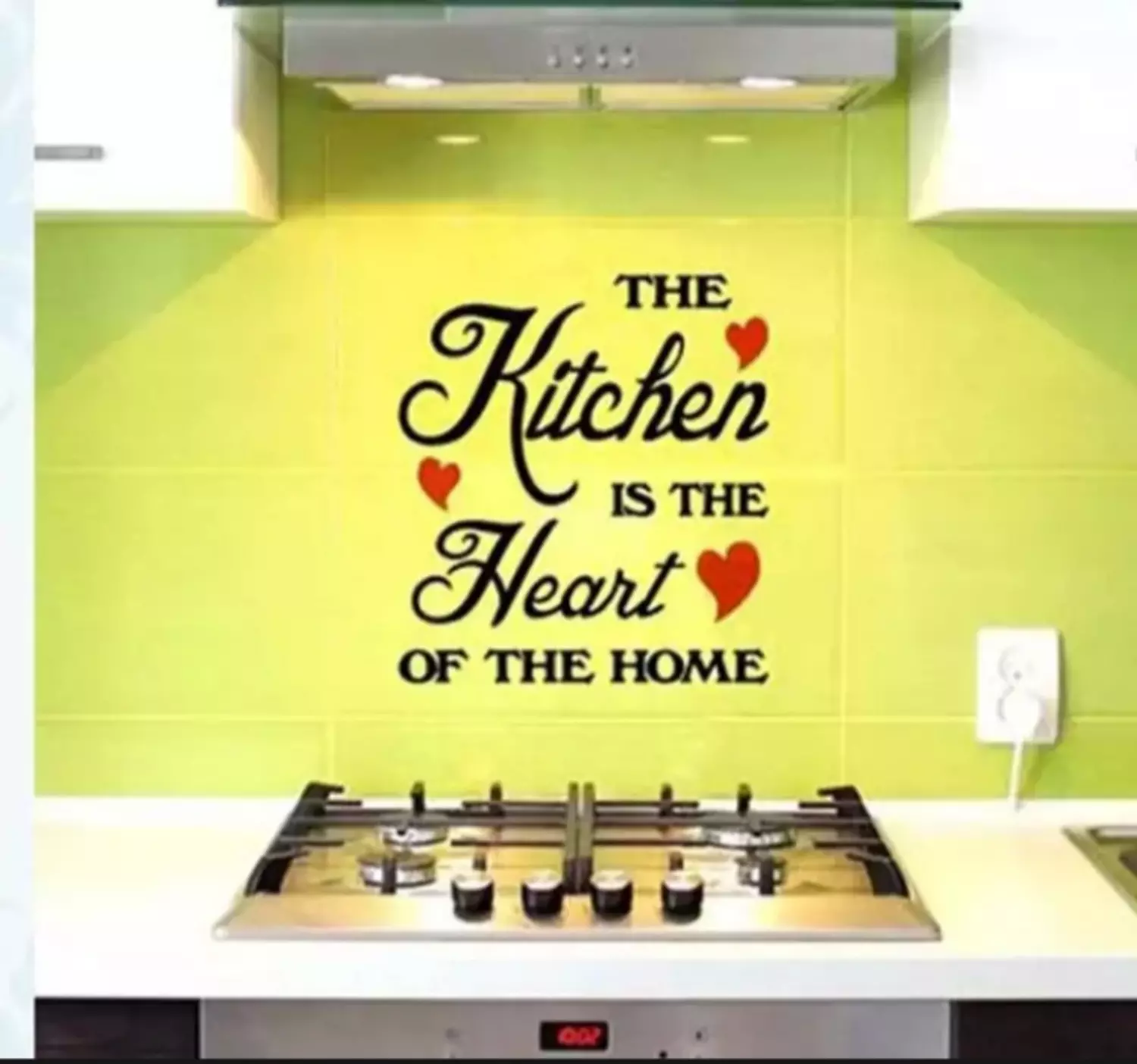 The kitchen is the heart of the home Wall Decal-2nd-img