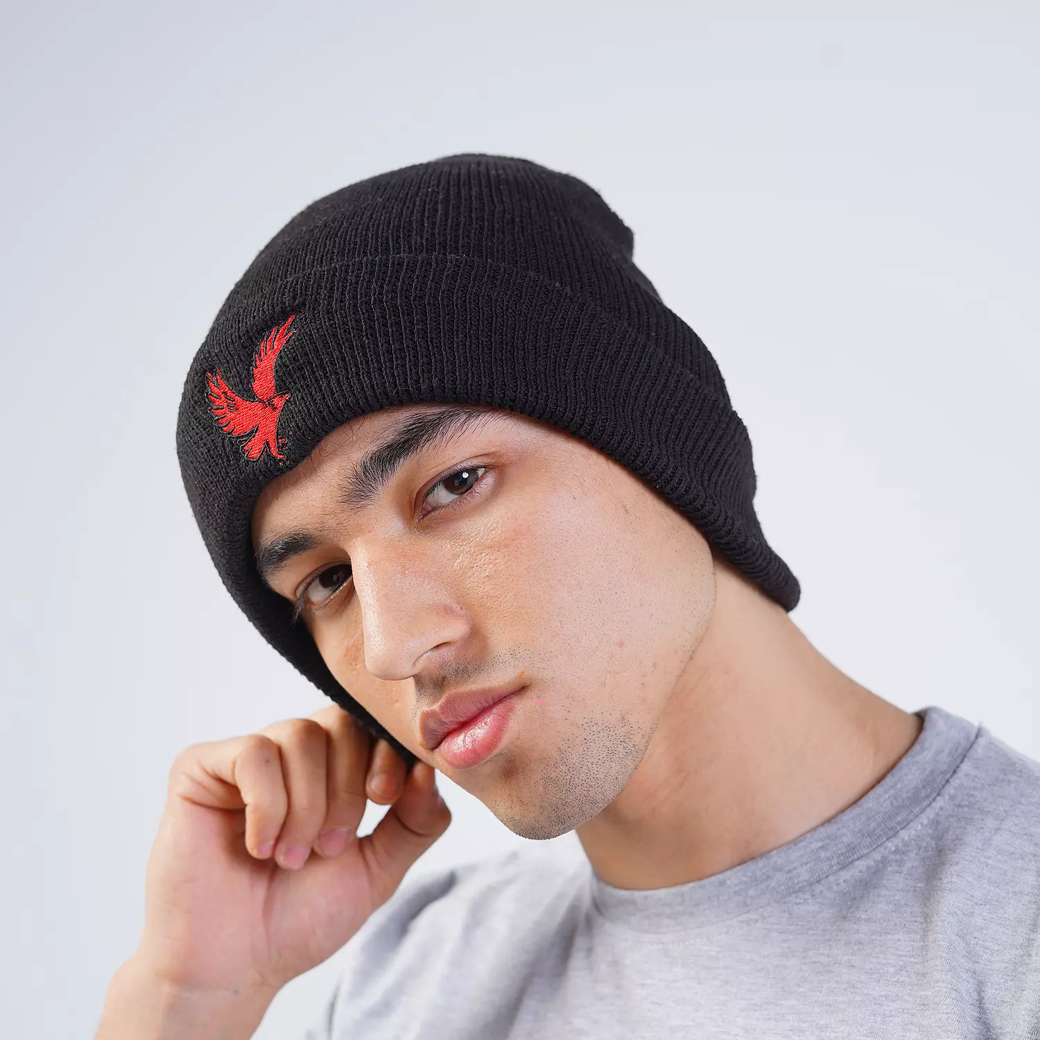 New Beanie with Ahly Eagle  hover image