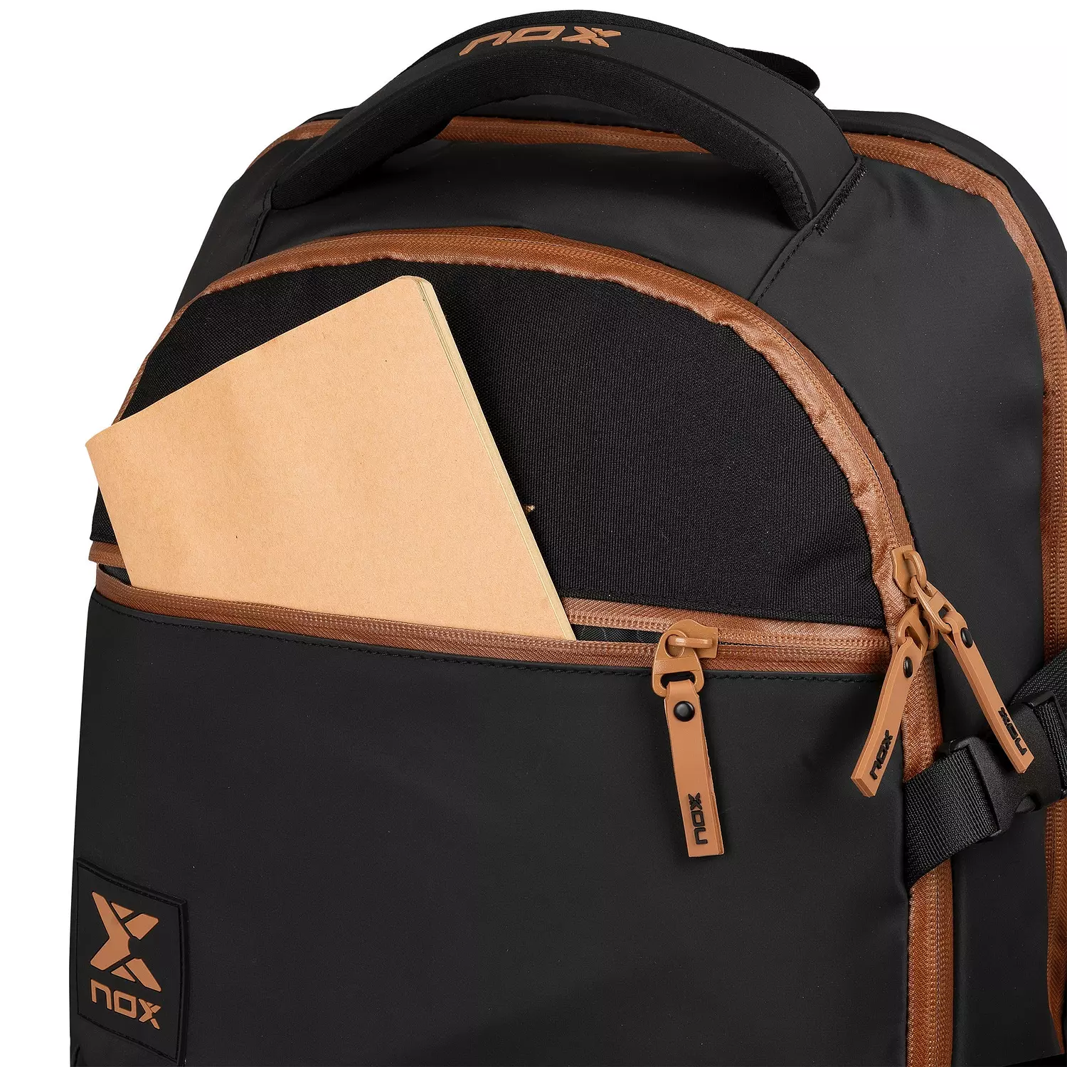 Nox Luxury Open Series Backpack 2025 - Black/Brown 9