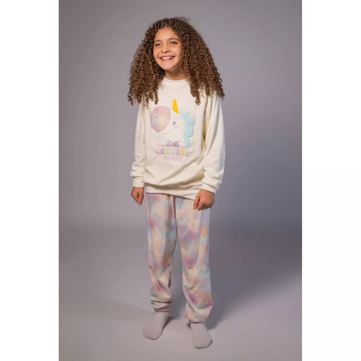 unicorn pajamas (Tie Dye) pants 1