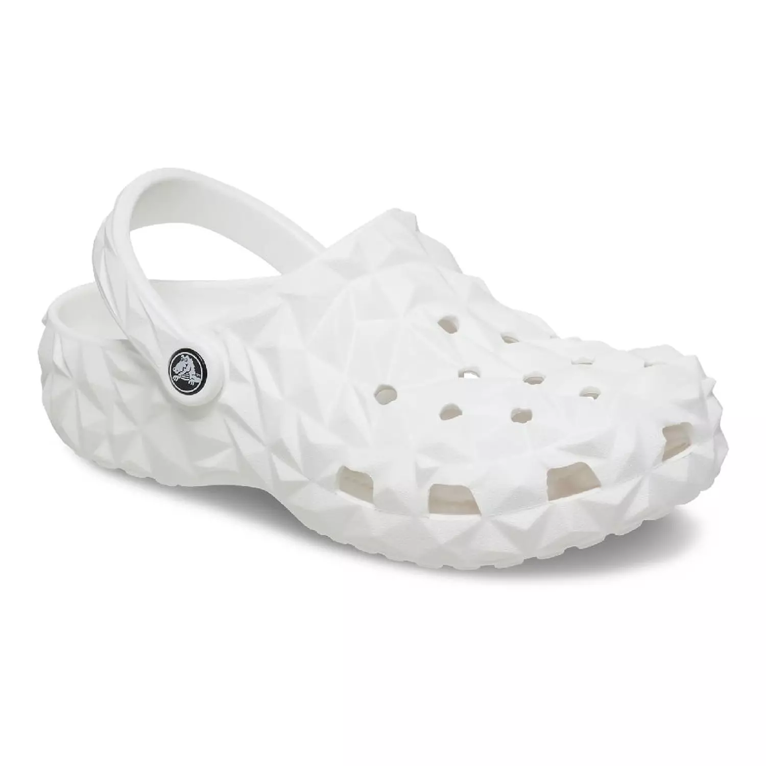 Geometric Clog-White 1