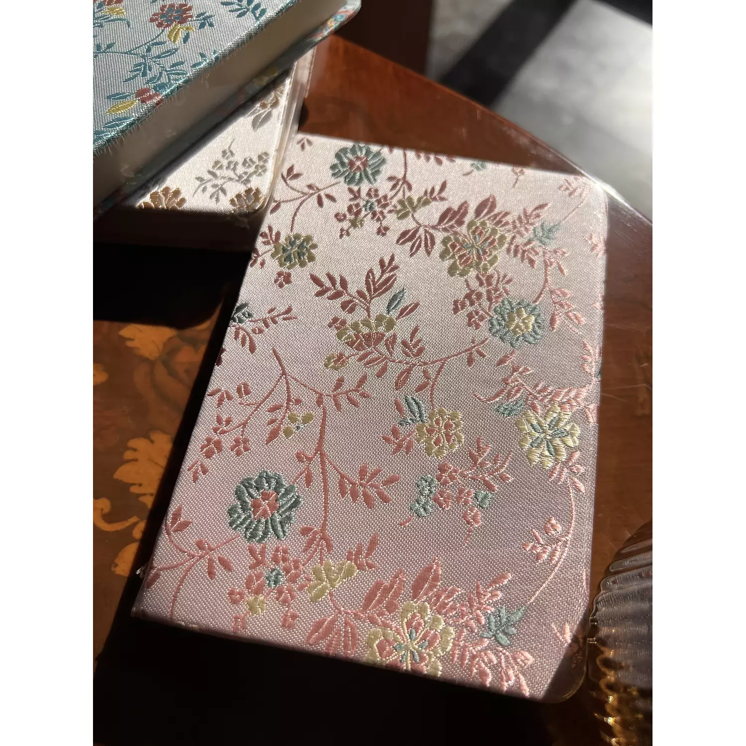 Satin Embroidered A6 Journals 4