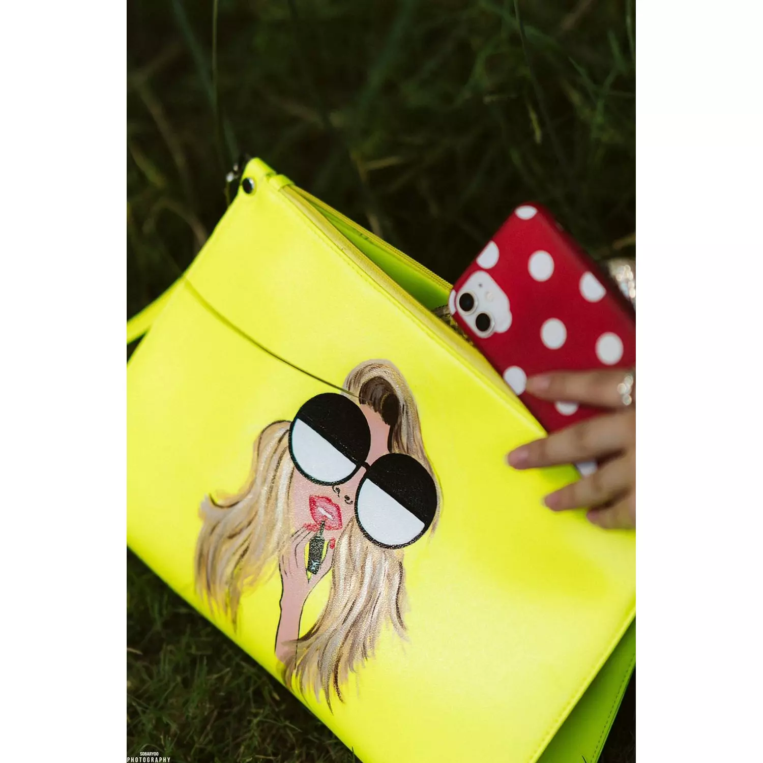 hot yellow clutch 5