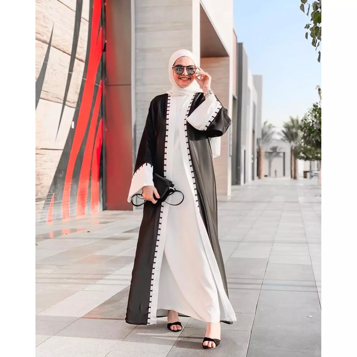 Double layer Abaya 4