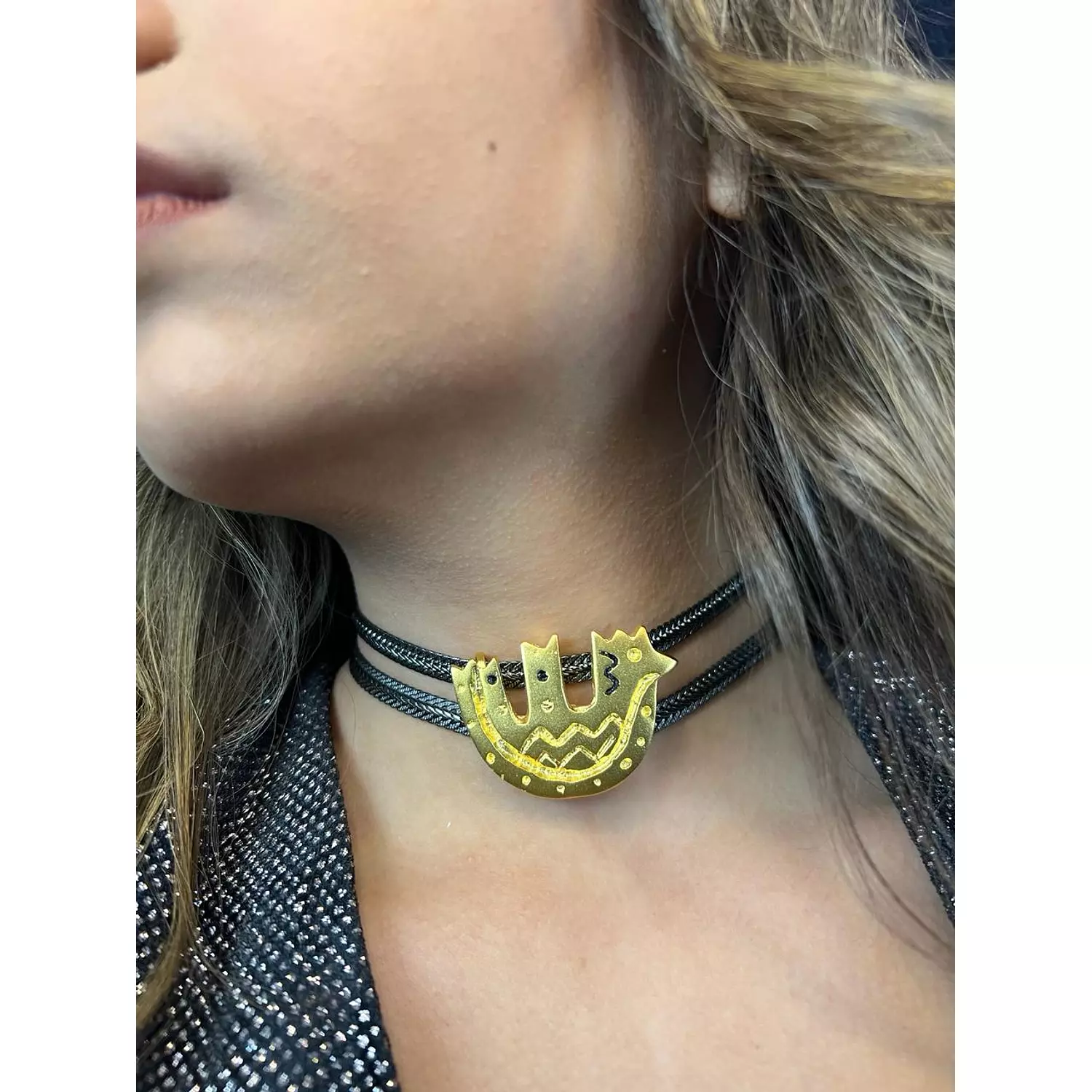 The Gold Chicken Choker  hover image