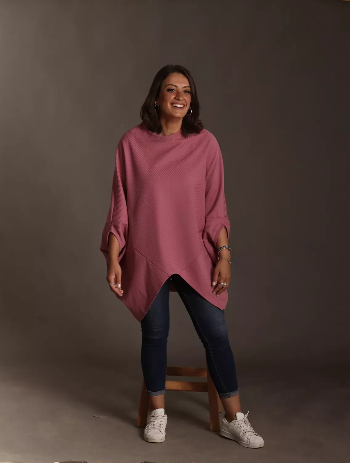 Criss cross poncho  hover image