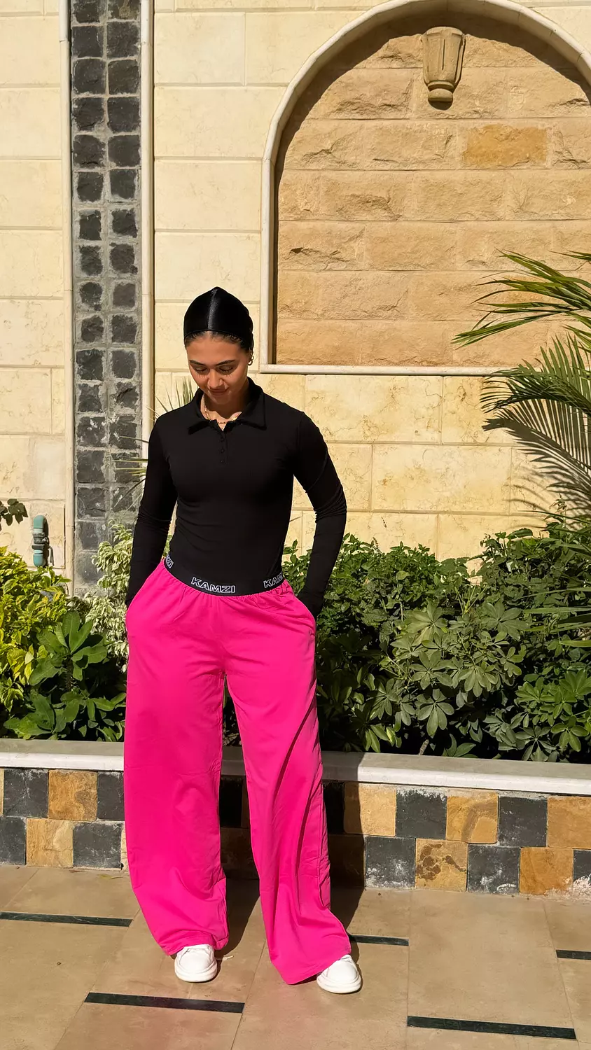  Kamzi french fuchsia summer pants          hover image