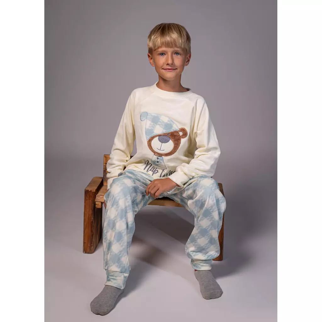 Teddy winter pajamas for boys