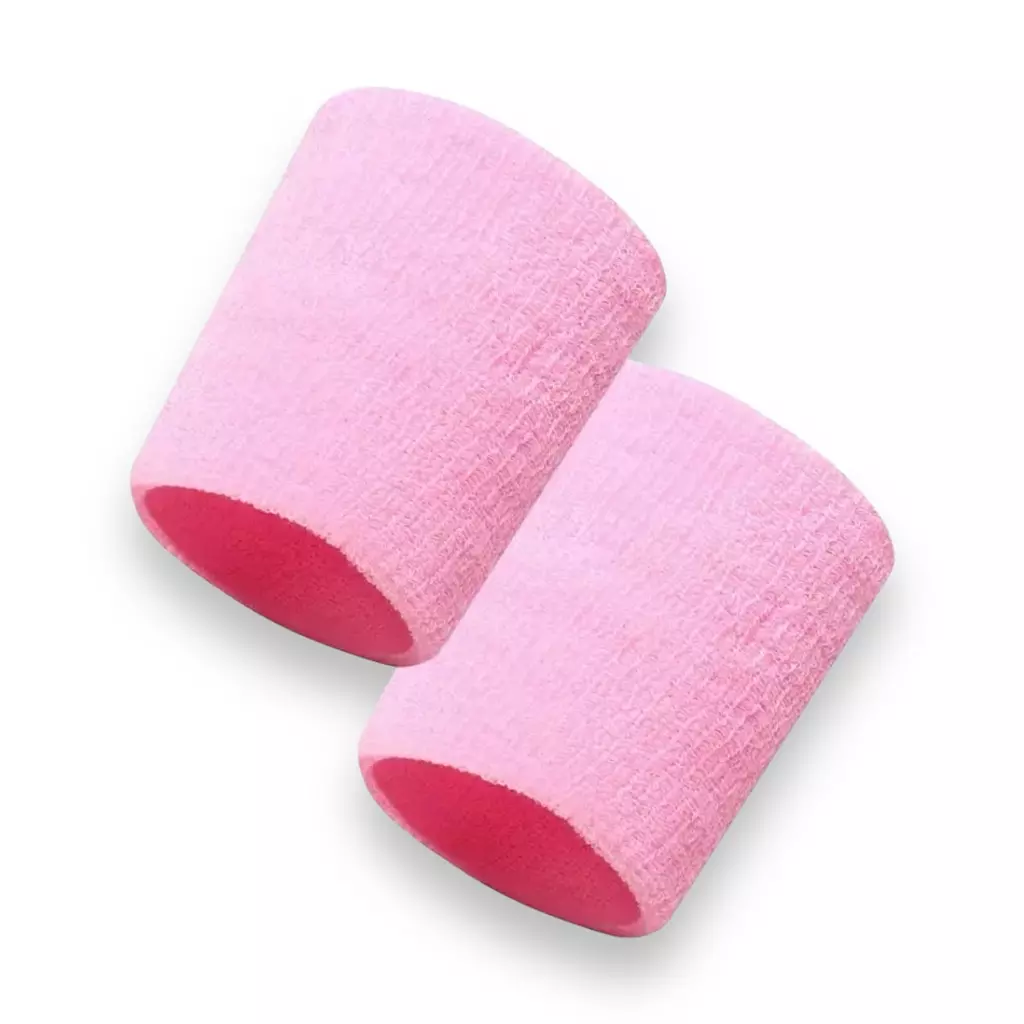 Wristbands Light Pink | Short | 8cm 