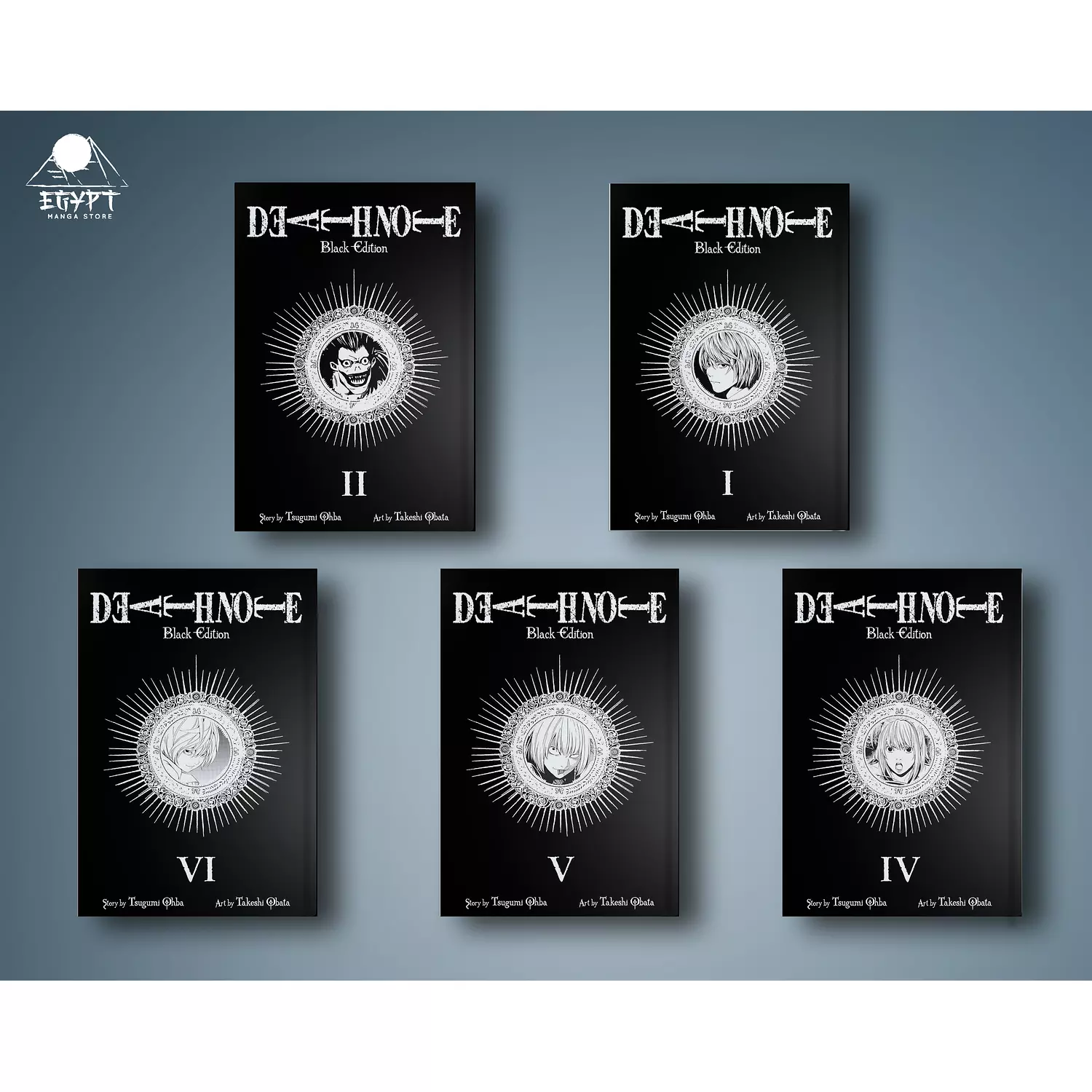 Death Note Black Edition (full set 6 volumes) hover image