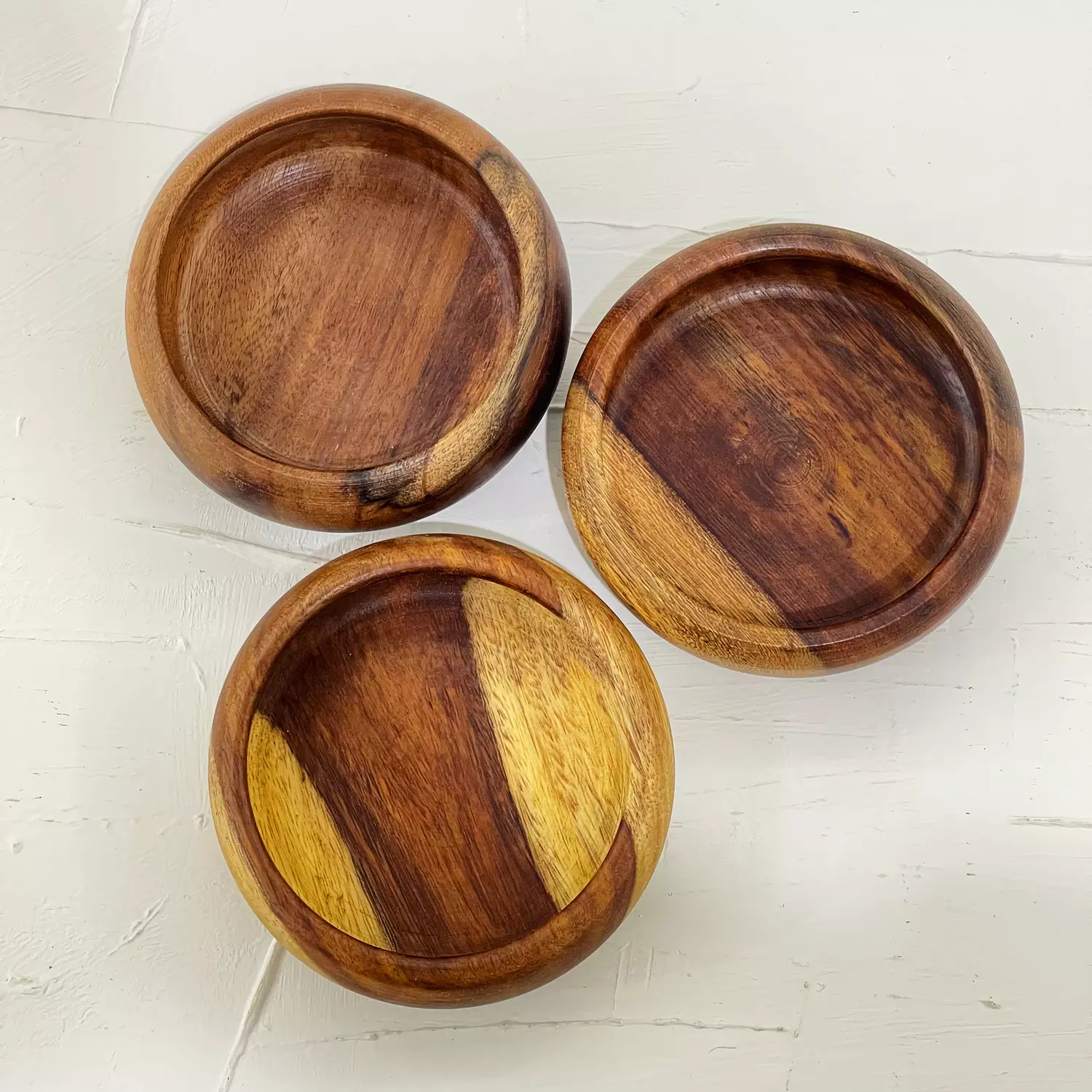 Set of 3 PCS Flat Sauce Plate - 9 CM 1