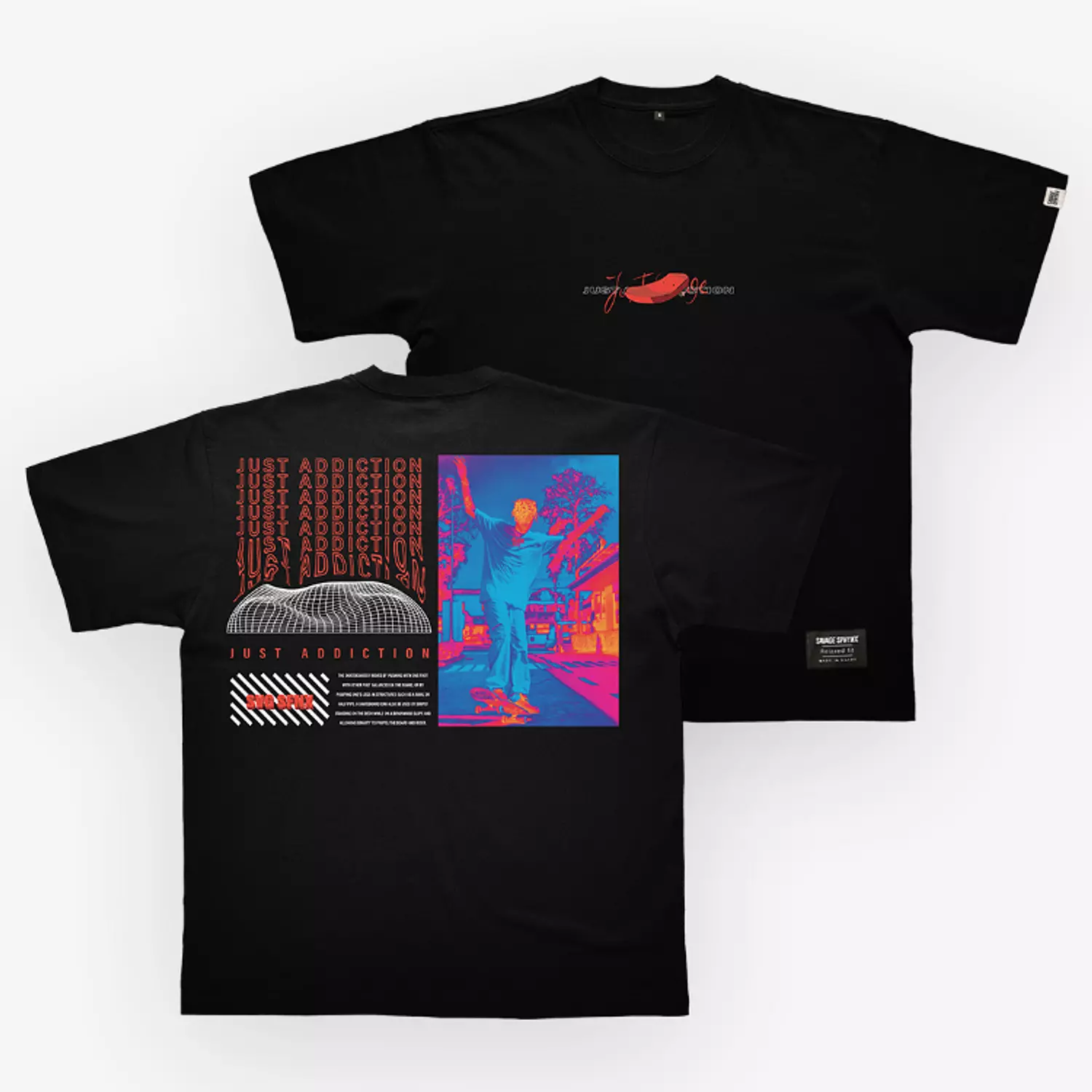 Just addiction tee hover image