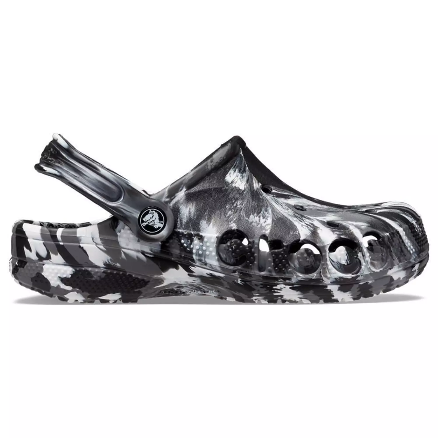 Baya Clog-Black/White 2