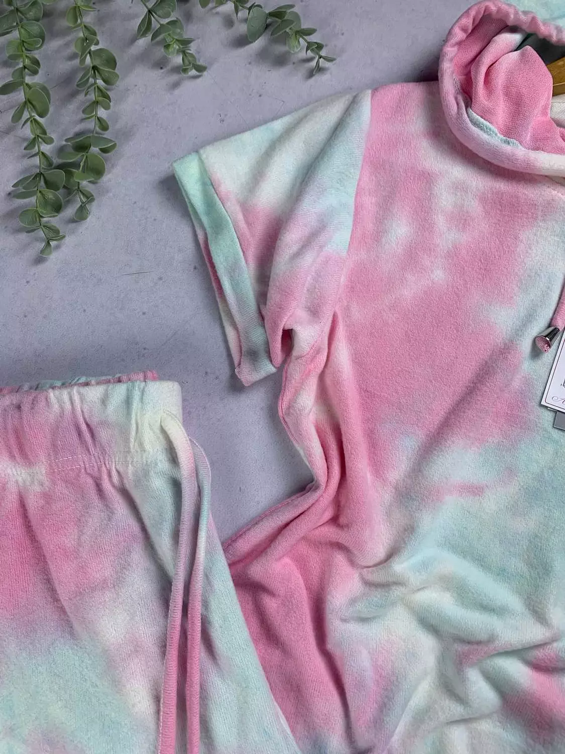 Tie dye heavy pijama set from Anabelle  2