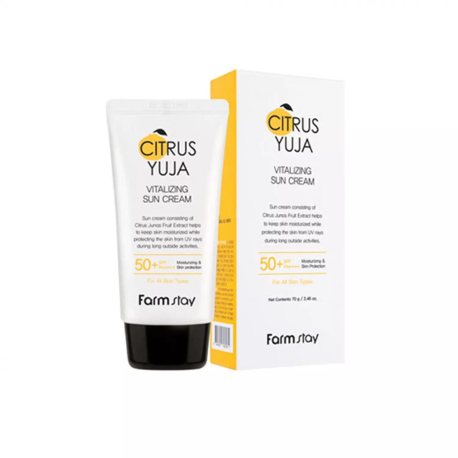 Farmstay Citrus Yuja Vitalizing Sun Cream hover image