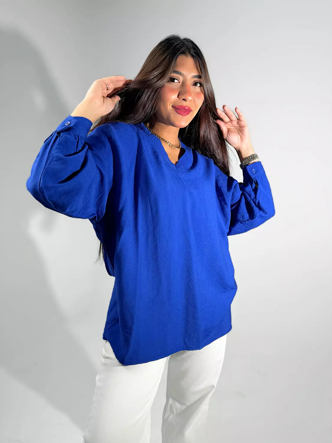 V Neck Blouse 5