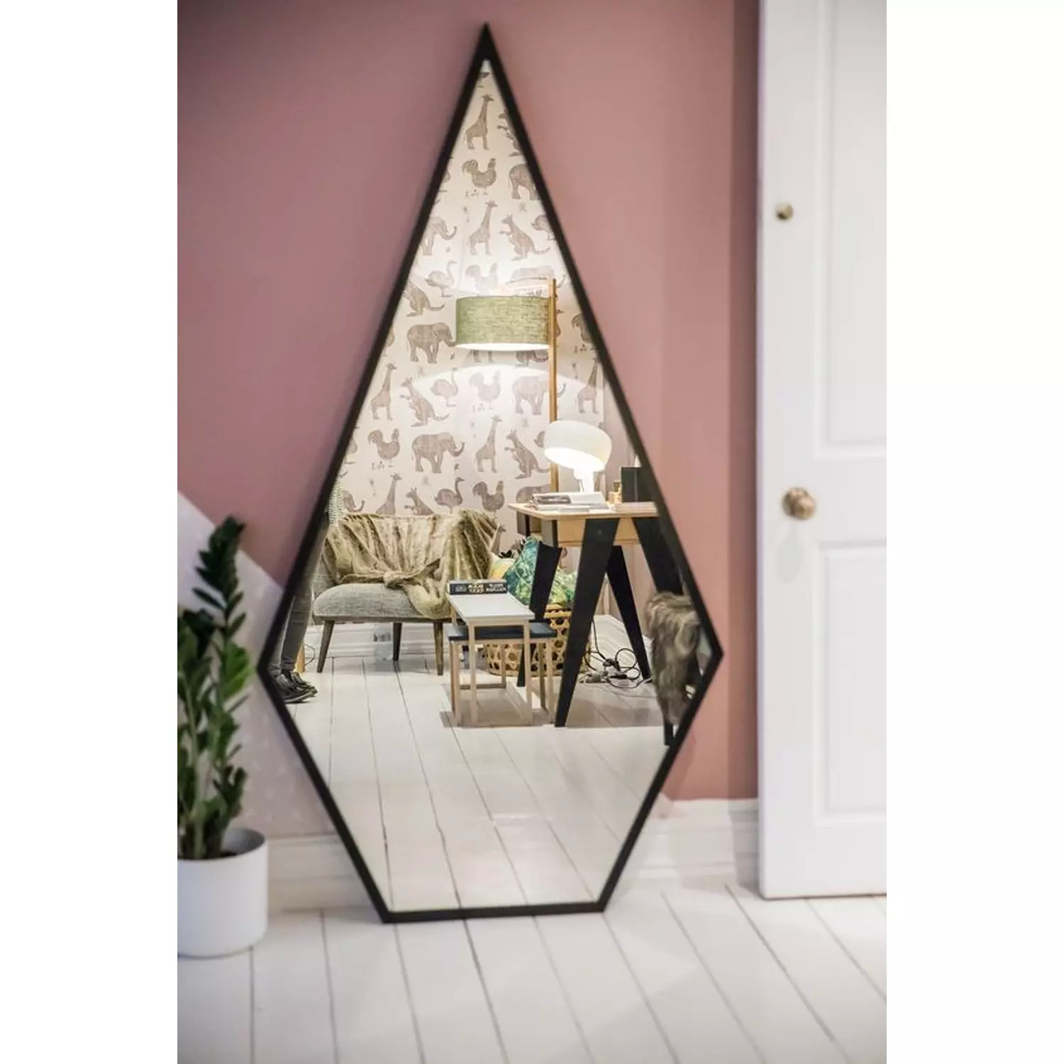 Floor Mirror - Metal frame- SINCORAD20 hover image