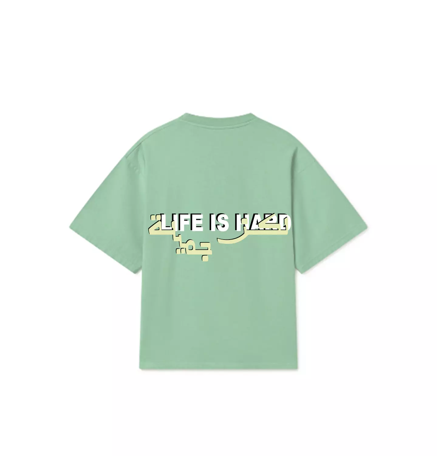 Unisex Printed Mint Tshirt-2nd-img