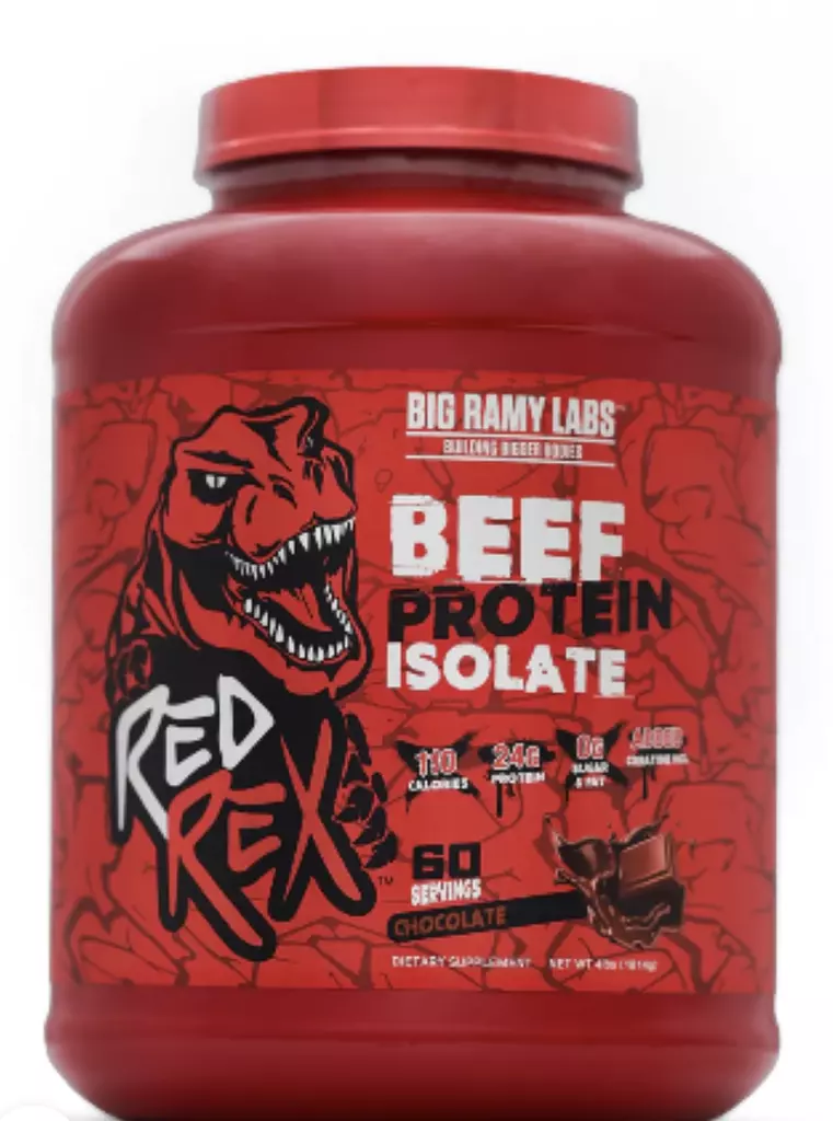 Big Ramy Labs Red Rex 100% Beef Protein Isolate 60 Servings